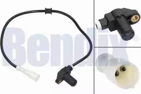 BENDIX 058039B - Датчик ABS, частота обертання колеса autocars.com.ua