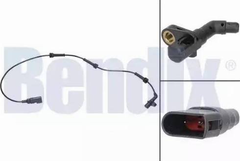 BENDIX 058089B - Датчик ABS, частота обертання колеса autocars.com.ua