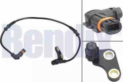 BENDIX 058101B - Датчик ABS, частота вращения колеса autodnr.net