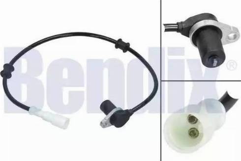 BENDIX 058108B - Датчик ABS, частота обертання колеса autocars.com.ua