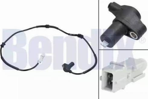 BENDIX 058110B - Датчик ABS, частота вращения колеса autodnr.net