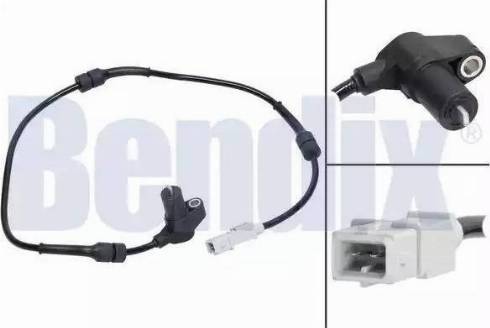 BENDIX 058118B - Датчик ABS, частота обертання колеса autocars.com.ua