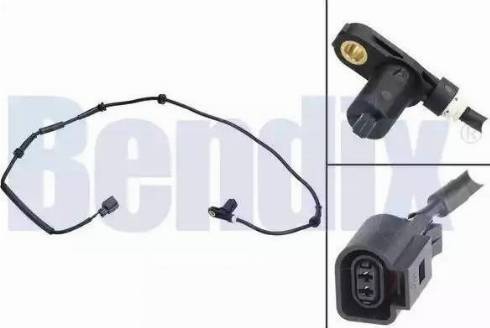 BENDIX 058139B - Датчик ABS, частота вращения колеса autodnr.net