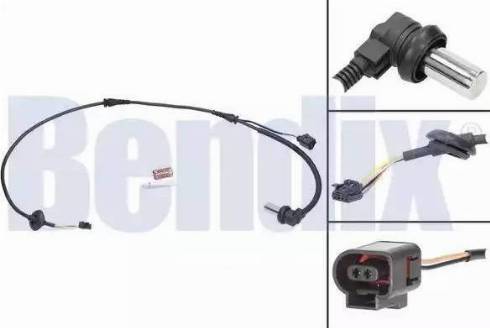 BENDIX 058145B - Датчик ABS, частота вращения колеса autodnr.net