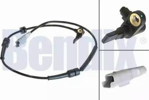 BENDIX 058190B - Датчик ABS, частота вращения колеса autodnr.net