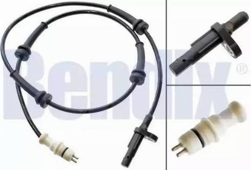 BENDIX 058201B - Датчик ABS, частота вращения колеса avtokuzovplus.com.ua