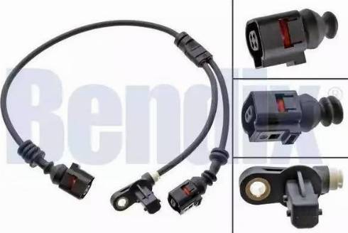 BENDIX 058203B - Датчик ABS, частота вращения колеса avtokuzovplus.com.ua