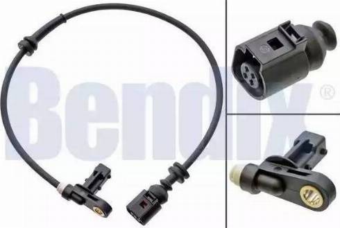 BENDIX 058204B - Датчик ABS, частота вращения колеса avtokuzovplus.com.ua