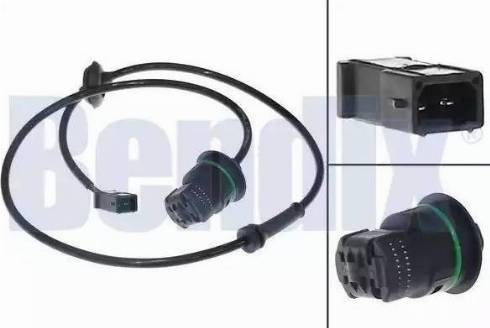 BENDIX 058220B - Датчик ABS, частота вращения колеса avtokuzovplus.com.ua