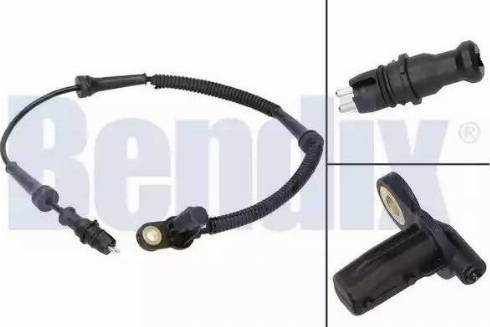 BENDIX 058282B - Датчик ABS, частота обертання колеса autocars.com.ua