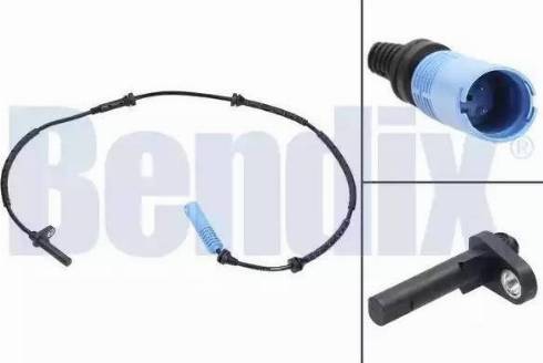 BENDIX 058311B - Датчик ABS, частота вращения колеса avtokuzovplus.com.ua