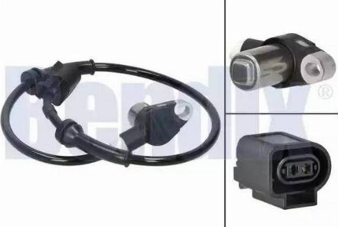 BENDIX 058336B - Датчик ABS, частота вращения колеса avtokuzovplus.com.ua