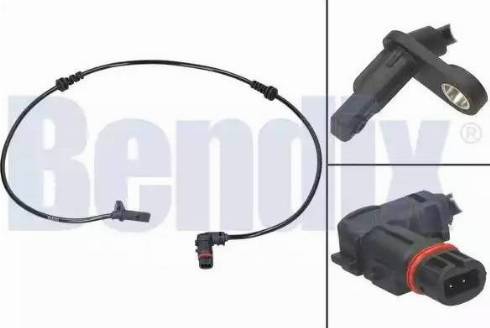 BENDIX 058382B - Датчик ABS, частота вращения колеса avtokuzovplus.com.ua