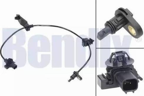 BENDIX 058425B - Датчик ABS, частота обертання колеса autocars.com.ua