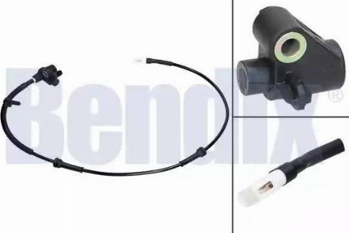 BENDIX 058432B - Датчик ABS, частота вращения колеса avtokuzovplus.com.ua