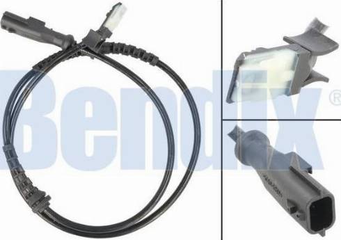 BENDIX 058540B - Датчик ABS, частота обертання колеса autocars.com.ua
