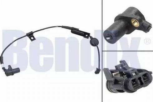 BENDIX 058581B - Датчик ABS, частота обертання колеса autocars.com.ua