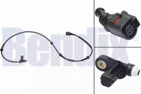 BENDIX 058635B - Датчик ABS, частота вращения колеса autodnr.net