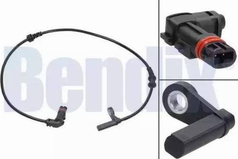 BENDIX 058636B - Датчик ABS, частота вращения колеса autodnr.net