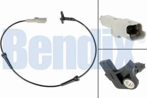 BENDIX 058680B - Датчик ABS, частота обертання колеса autocars.com.ua