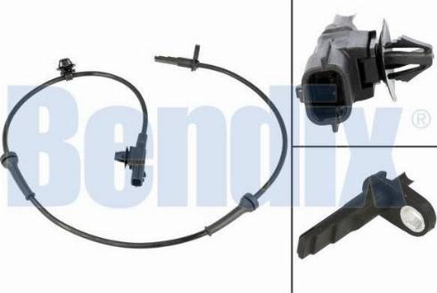 BENDIX 058686B - Датчик ABS, частота обертання колеса autocars.com.ua