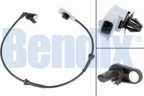 BENDIX 058687B - Датчик ABS, частота вращения колеса avtokuzovplus.com.ua