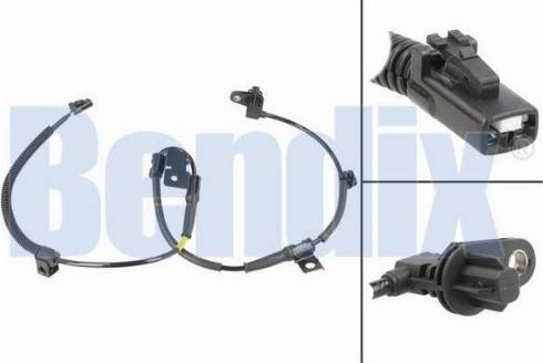 BENDIX 058725B - Датчик ABS, частота вращения колеса autodnr.net