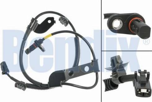 BENDIX 058727B - Датчик ABS, частота обертання колеса autocars.com.ua