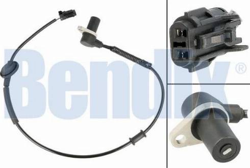 BENDIX 058768B - Датчик ABS, частота вращения колеса avtokuzovplus.com.ua