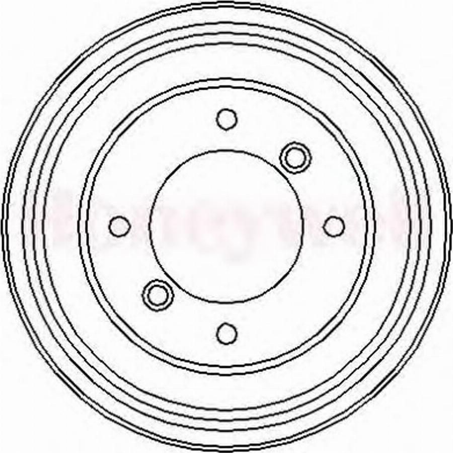 BENDIX 329046 B - Гальмівний барабан autocars.com.ua