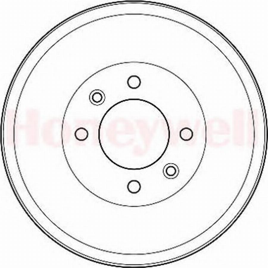 BENDIX 329150B - Тормозной барабан avtokuzovplus.com.ua