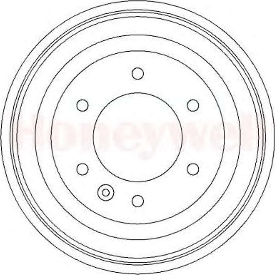 BENDIX 329300B - Гальмівний барабан autocars.com.ua