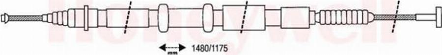 BENDIX 431364B - Трос, гальмівна система autocars.com.ua