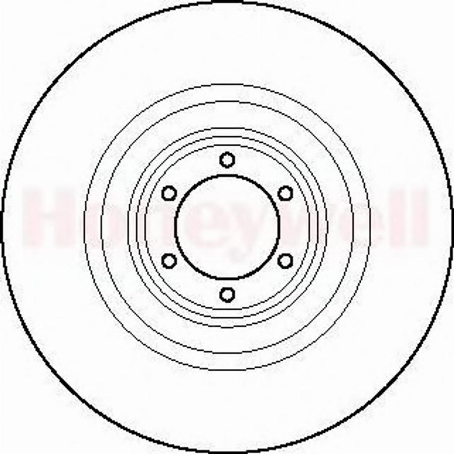 BENDIX 561040B - Гальмівний диск autocars.com.ua