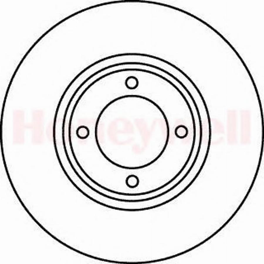 BENDIX 561052B - Тормозной диск autodnr.net