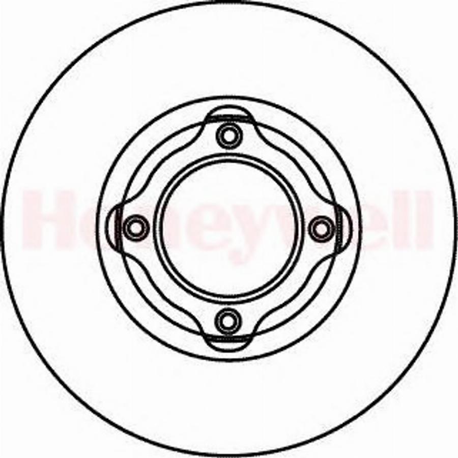 BENDIX 561058B - Тормозной диск autodnr.net