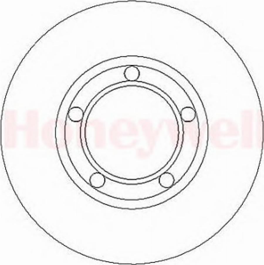 BENDIX 561067B - Гальмівний диск autocars.com.ua