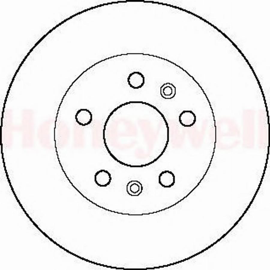 BENDIX 561073 B - Тормозной диск avtokuzovplus.com.ua