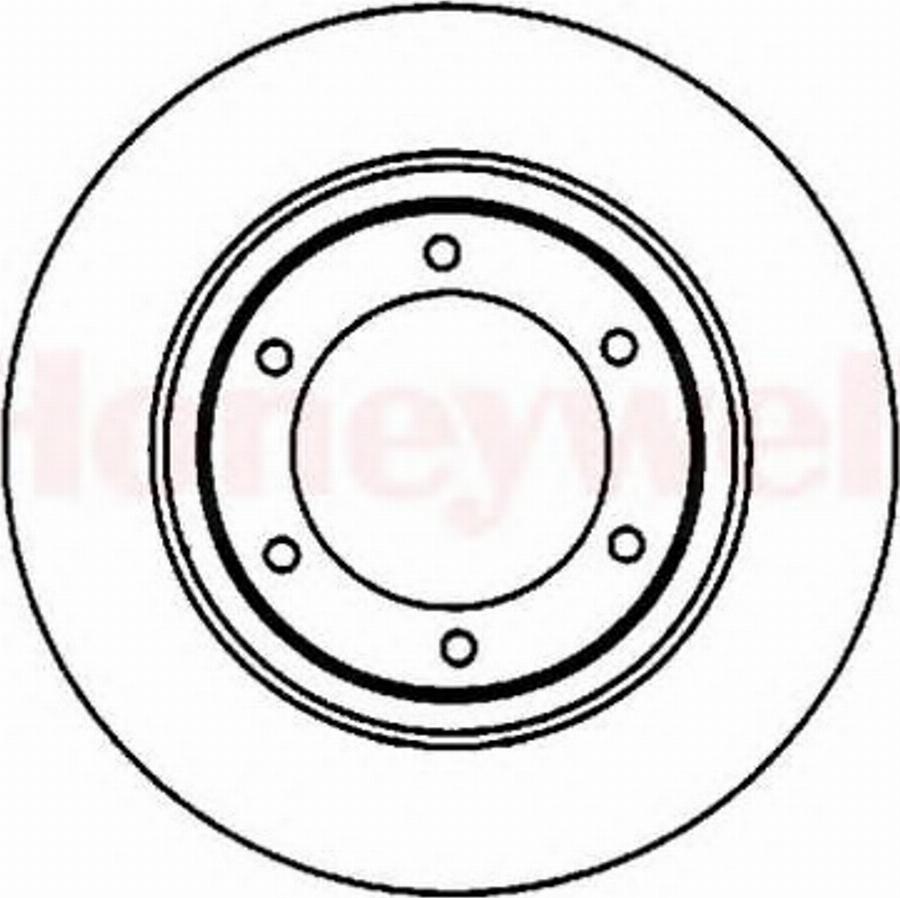 BENDIX 561099 B - Тормозной диск avtokuzovplus.com.ua