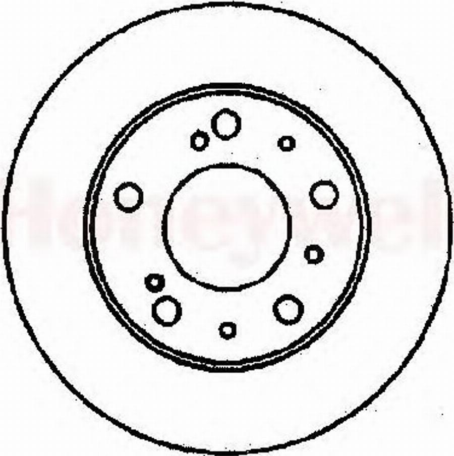 BENDIX 561159 B - Тормозной диск autodnr.net