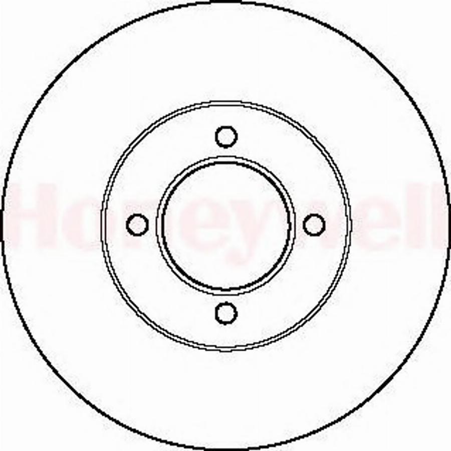 BENDIX 561233B - Тормозной диск autodnr.net