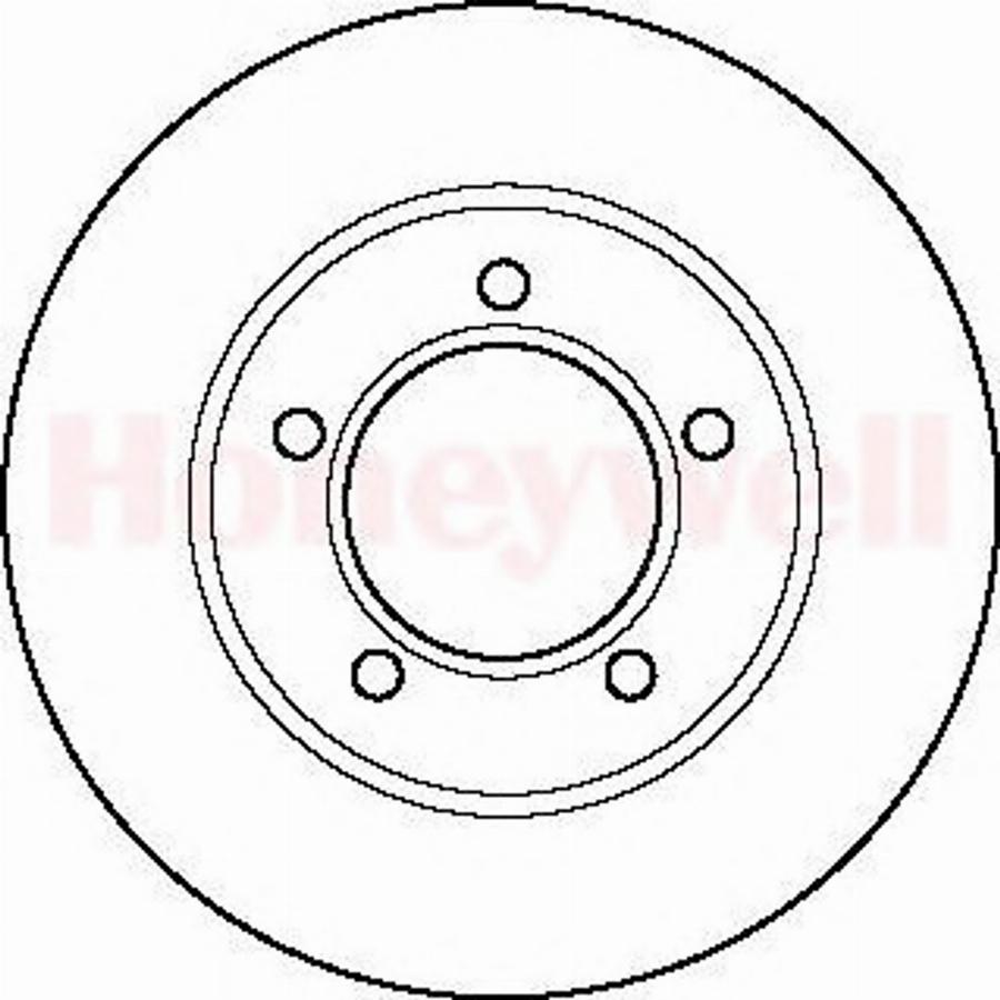 BENDIX 561234B - Тормозной диск avtokuzovplus.com.ua