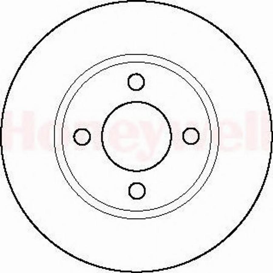 BENDIX 561240 B - Тормозной диск avtokuzovplus.com.ua