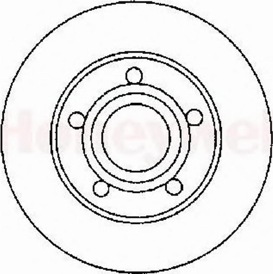 BENDIX 561247B - Тормозной диск avtokuzovplus.com.ua