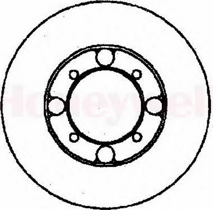 BENDIX 561288B - Тормозной диск avtokuzovplus.com.ua