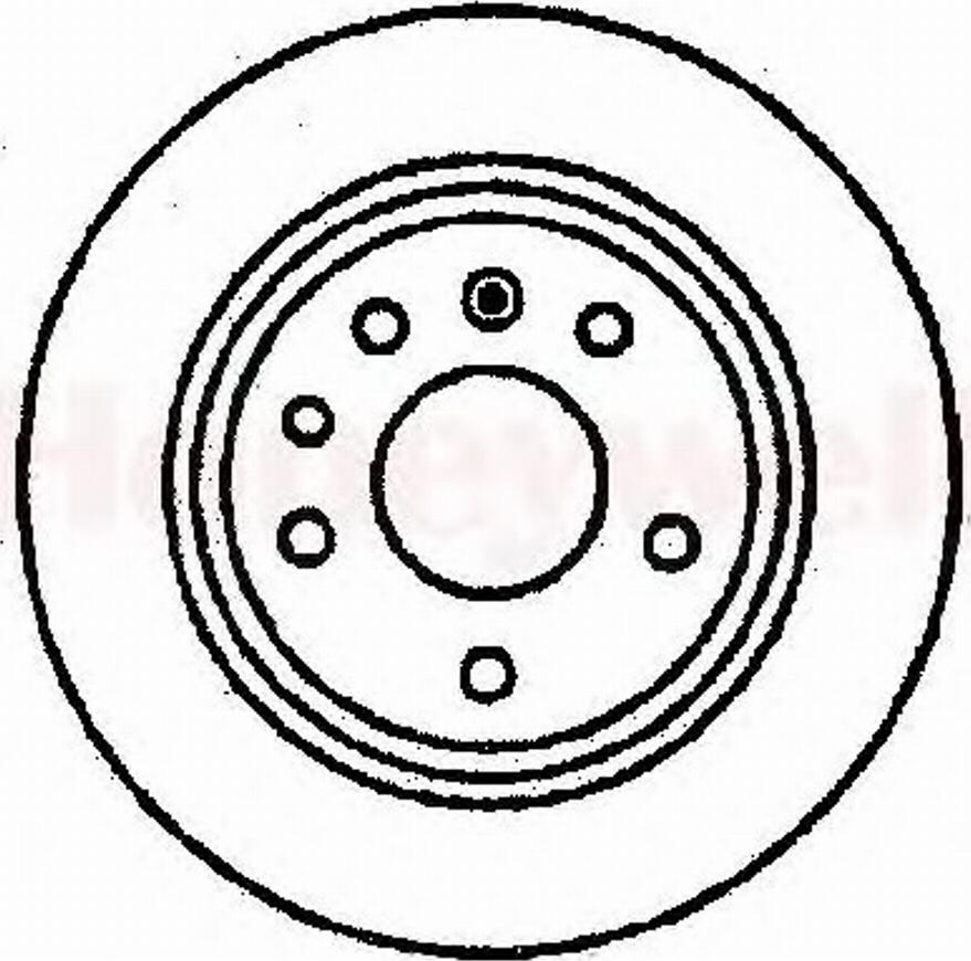 BENDIX 561289B - Тормозной диск avtokuzovplus.com.ua