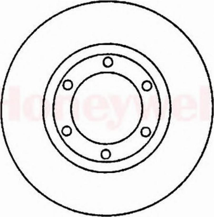 BENDIX 561296 B - Тормозной диск avtokuzovplus.com.ua