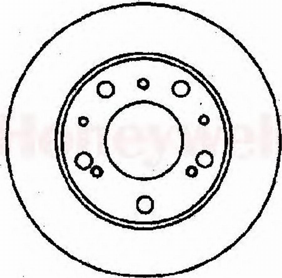 BENDIX 561321 B - Тормозной диск avtokuzovplus.com.ua