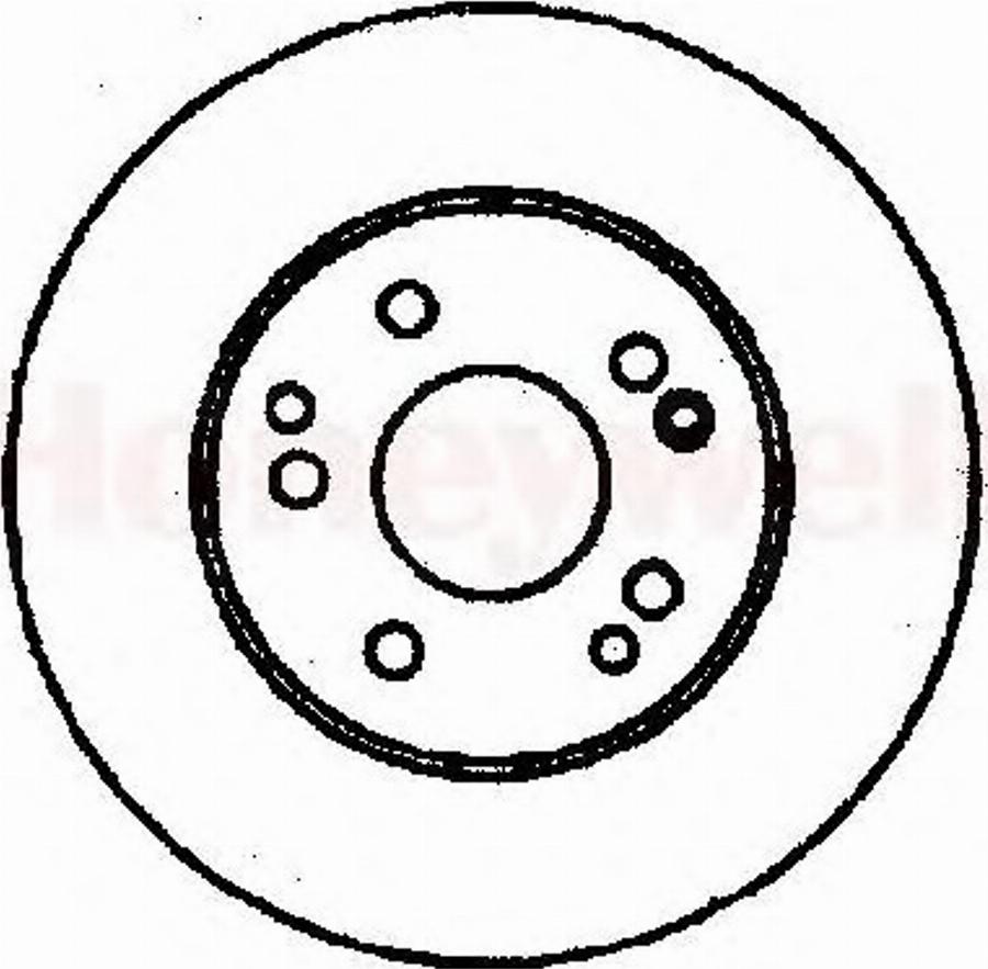 BENDIX 561331 B - Тормозной диск avtokuzovplus.com.ua