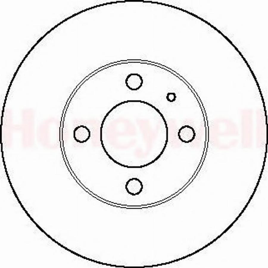 BENDIX 561358B - Гальмівний диск autocars.com.ua